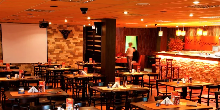 Obedové menu podľa dennej ponuky v centre