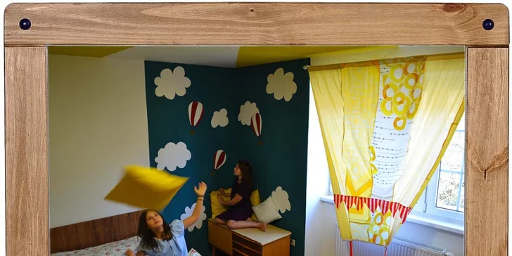 Kreatívno dobrodružný letný tábor v Štiavnických vrchoch "Fantázia nemá hranice"