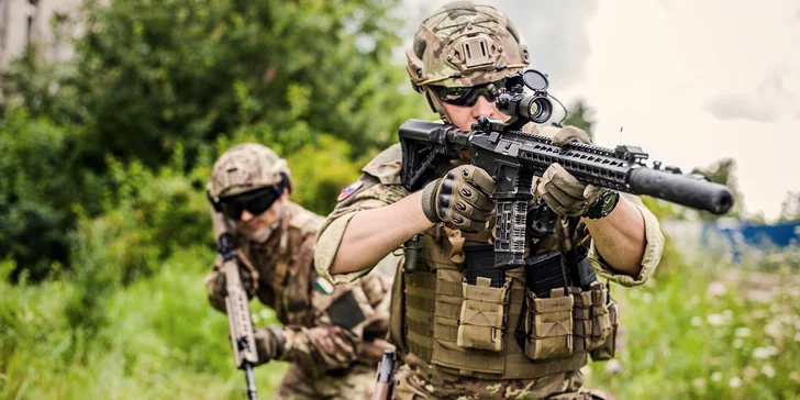 Tri hodiny airsoftu na obrovskom ihrisku