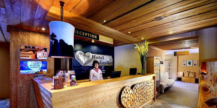 Pobyt v náručí prírody priamo pod Chopkom - Hotel SRDIEČKO***