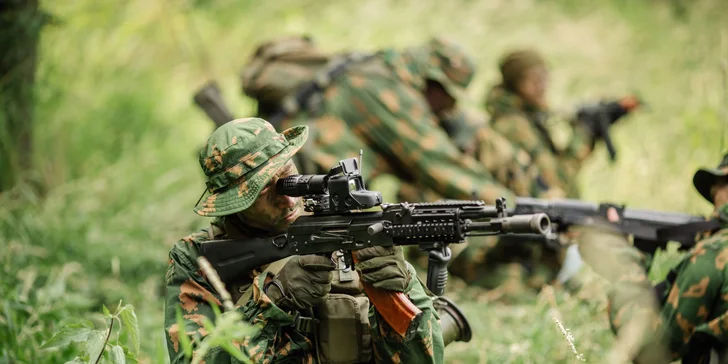 Tri hodiny airsoftu na obrovskom ihrisku