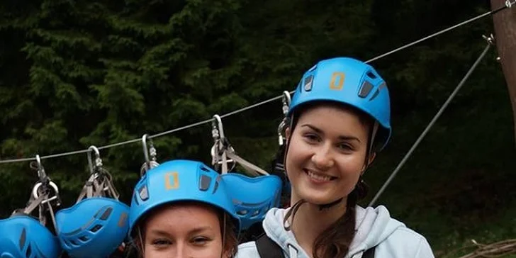 Perfektná jazda na kladke ZipLine - Ružomberok - Čutkovo