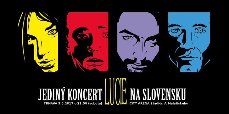LUCIE! Jediný koncert kapely na Slovensku v roku 2017