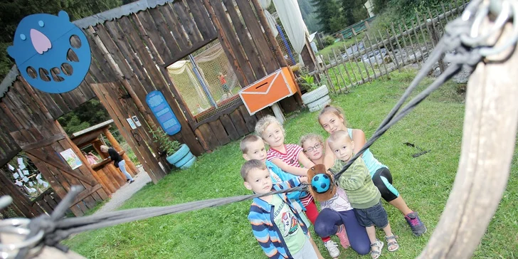 2x 1,5 hodinový vstup do zábavného parku Obrovo Ružomberok