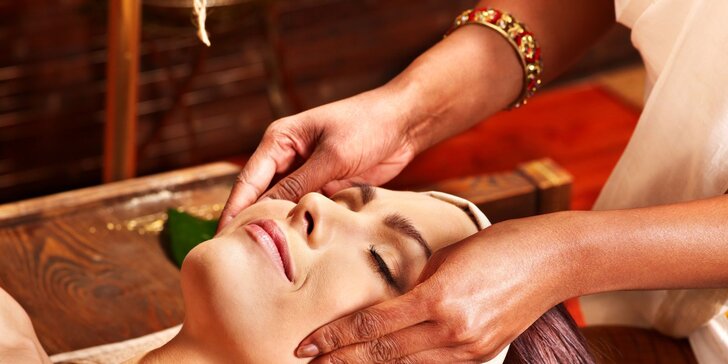 Antistresová indická masáž hlavy