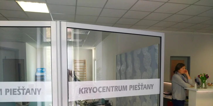 Vstup do kryokomory v Piešťanoch na podporu imunity!