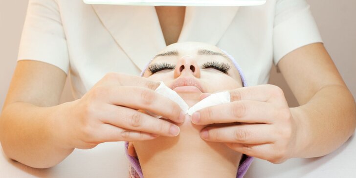 Hlbkové čistenie pleti, masáž tváre a okolia či mikrodermabrázia