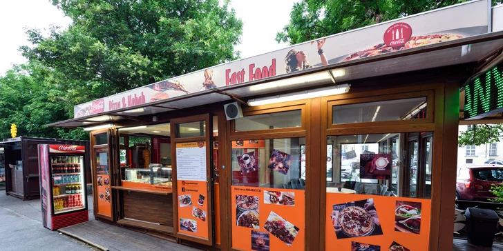 Kurací kebab v placke či s hranolčekmi