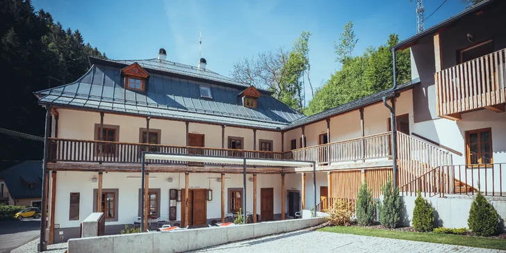 Wellness pobyt v novo zrekonštruovanom, špičkovom penzióne Banský dom*** uprostred krásnych Štiavnických vrchov