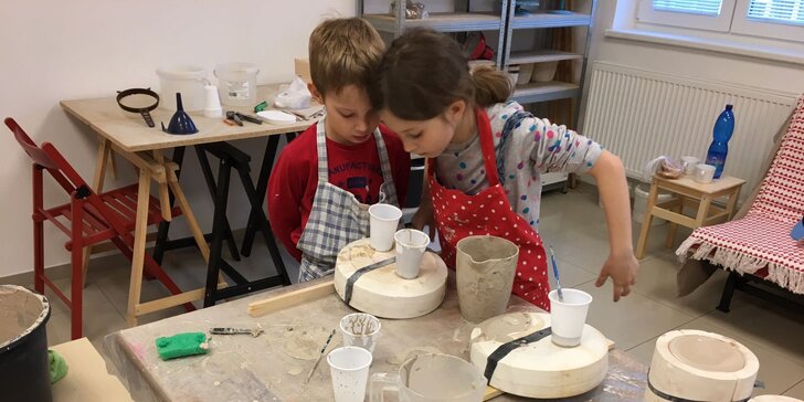 Zážitkové kurzy keramiky. Tvorivé kurzy aj pre deti!