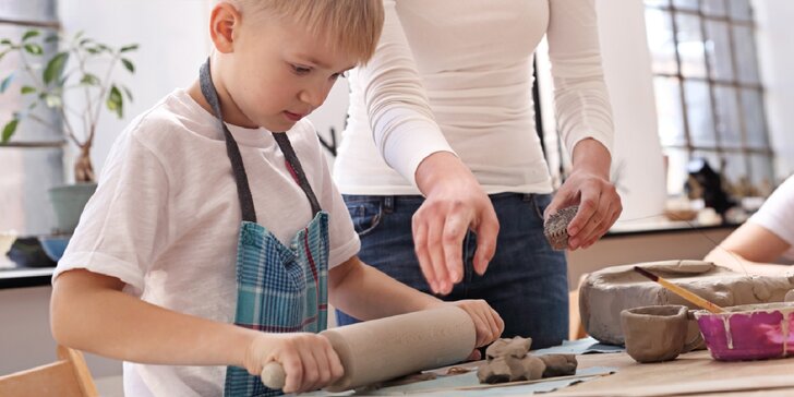 Zážitkové kurzy keramiky. Tvorivé kurzy aj pre deti!