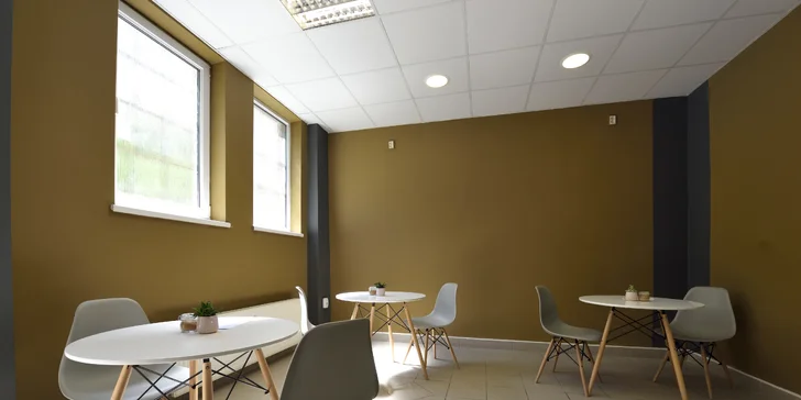 Limonáda s čerstvým ovocím a koláčom