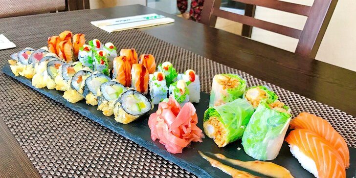 SUSHI set (32 kúskov) vo Wasabi Sushi Bare