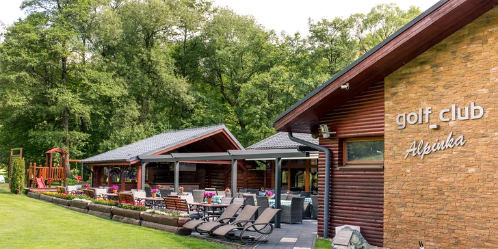Golf pre začiatočníkov + denné menu