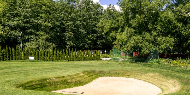 Golf pre začiatočníkov + denné menu