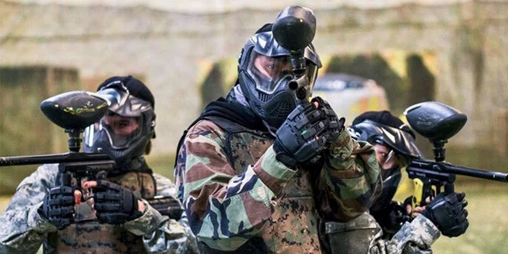 3 hodiny paintballovej prestrelky plnej napätia