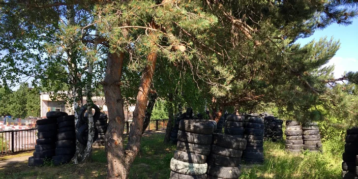 3 hodiny paintballovej prestrelky plnej napätia