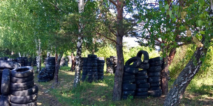 3 hodiny paintballovej prestrelky plnej napätia