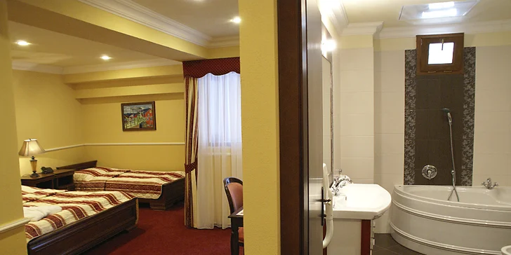 Romantický pobyt s wellness v Hoteli Capital**** v Nitre