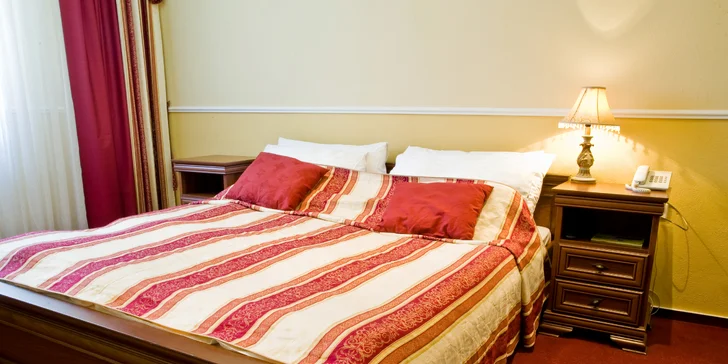 Romantický pobyt s wellness v Hoteli Capital**** v Nitre
