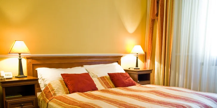 Romantický pobyt s wellness v Hoteli Capital**** v Nitre