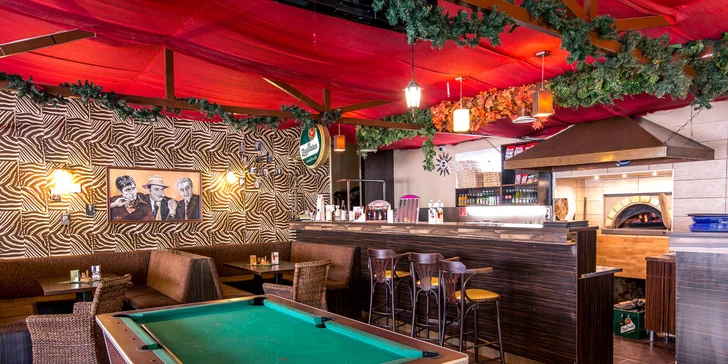 Klasická pizza v HAPPY HOURS alebo počas celého dňa - na výber z 8 druhov