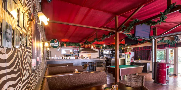 Klasická pizza v HAPPY HOURS alebo počas celého dňa - na výber z 8 druhov