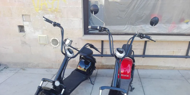 Požičanie Eco Harley elektrickej kolobežky