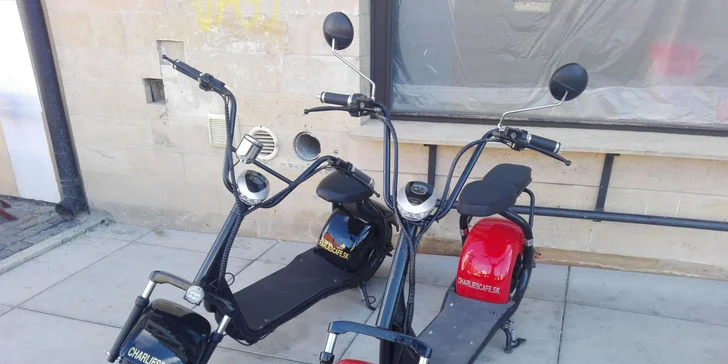 Požičanie Eco Harley elektrickej kolobežky