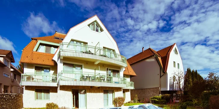 4 dni v maďarskom Hevízi: apartmán pre 4 osoby a neobmedzený vstup do wellness