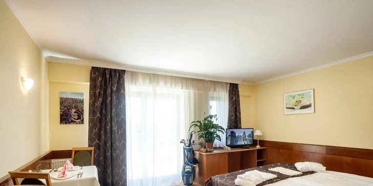 4 dni v maďarskom Hevízi: apartmán pre 4 osoby a neobmedzený vstup do wellness