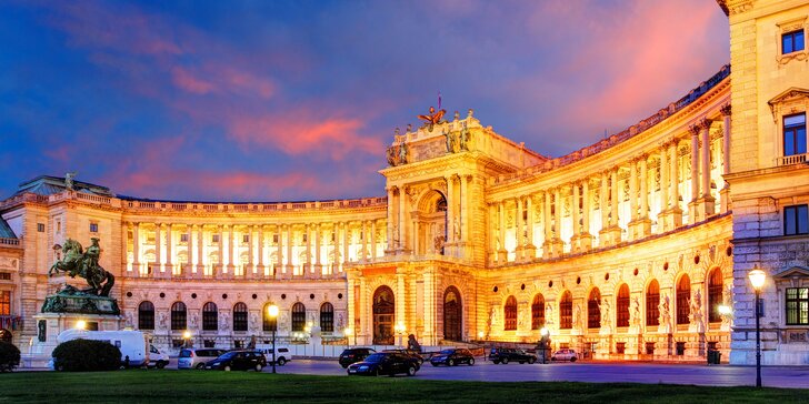 Spoznajte Viedeň! 2 až 4 dni v blízkosti zámku Schönbrunn