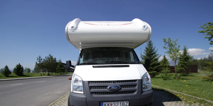 Prenájom obytného automobilu Ford Transit