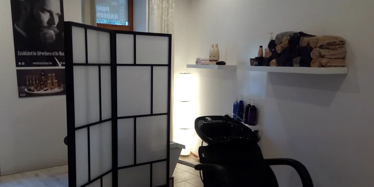 Holenie tváre s možnosťou masáže hlavy