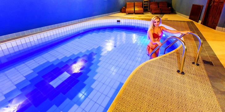 Dvojhodinový vstup do vynoveného wellness pre dve osoby a trojchodové menu