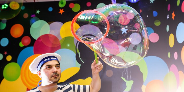 Nezabudnuteľná detská oslava s bublinovou show