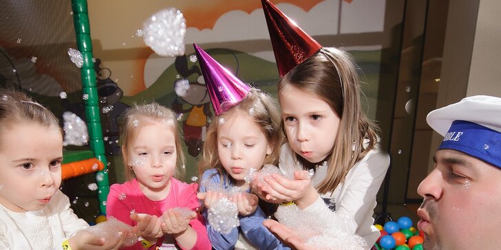 Nezabudnuteľná detská oslava s bublinovou show