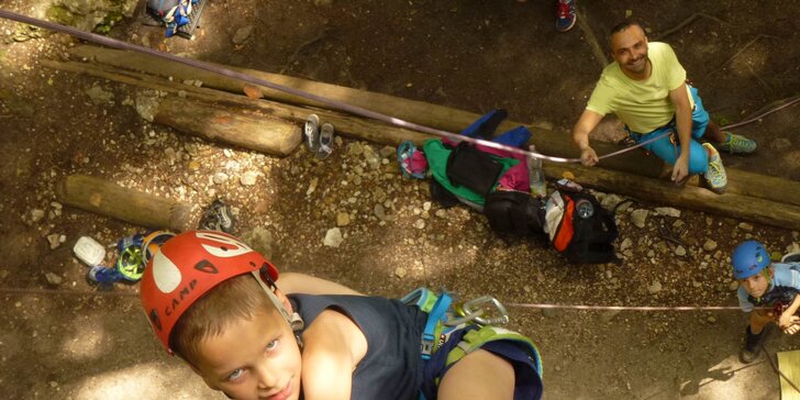 Prímestský lezecký tábor Rozlomity na 1 alebo 5 dní