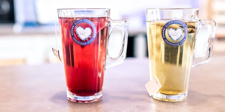 Zdravé čaje a drinky z IOVY v 1. vodnom bistre na svete