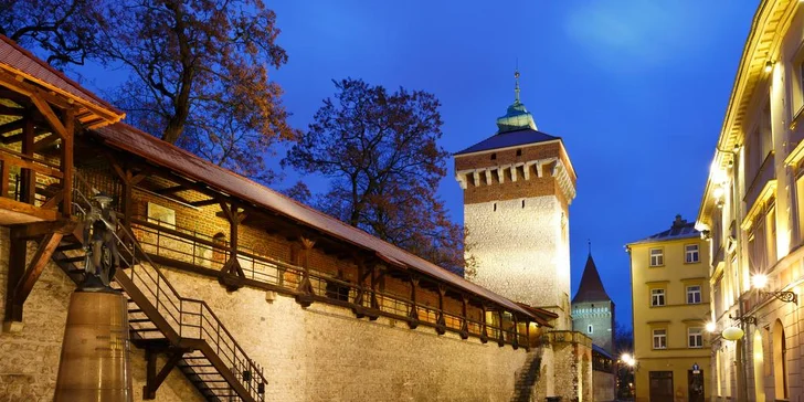 Pobyt v romantickom Krakowe pre dvoch