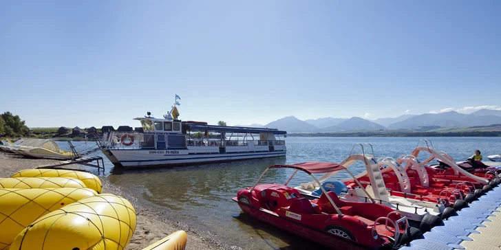 Wake, ski, kneeboard, flyboard alebo skúter. Vybláznite sa na Mare!