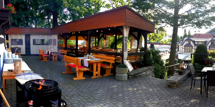 Romantický pobyt v centre Rajeckých Teplíc s privátnym wellness
