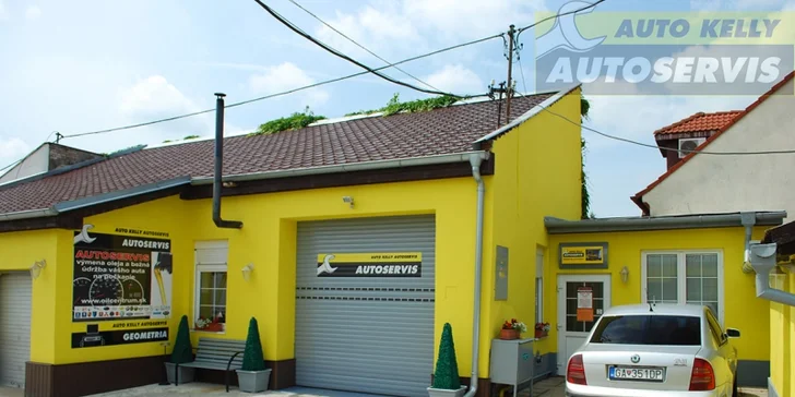 Kontrola technického stavu, výmena oleja, plnenie klimatizácie, geometria