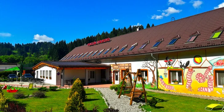 Pobyt v tichej časti Ružomberka v penzióne Sidorovo s možnosťou športu aj relaxu v okolí
