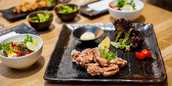 Japonské špeciality: Ochutnávkové menu pre 2 osoby v centre mesta
