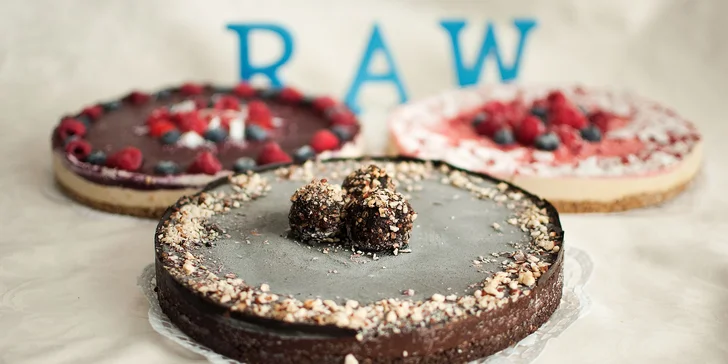 Chutné a zdravé BIO RAW torty