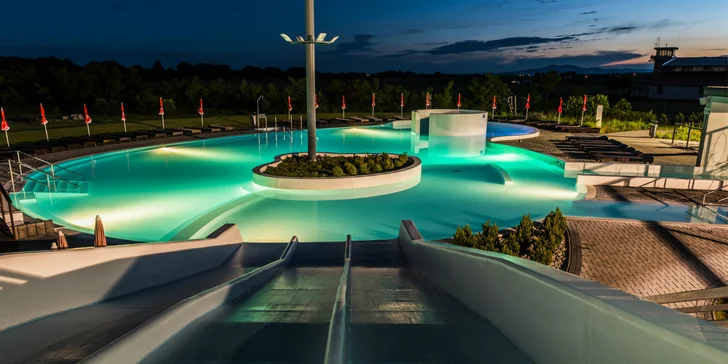 Perfektný relax v Termáloch Malé Bielice s aquaparkom a wellness