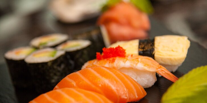 Výborný sushi set v OC Eurovea