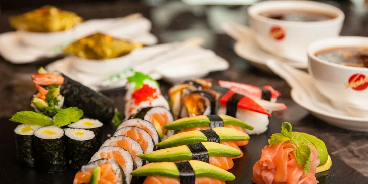 Výborný sushi set v OC Eurovea