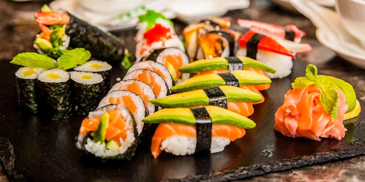 Chutný sushi set v Sunshine Eurovea